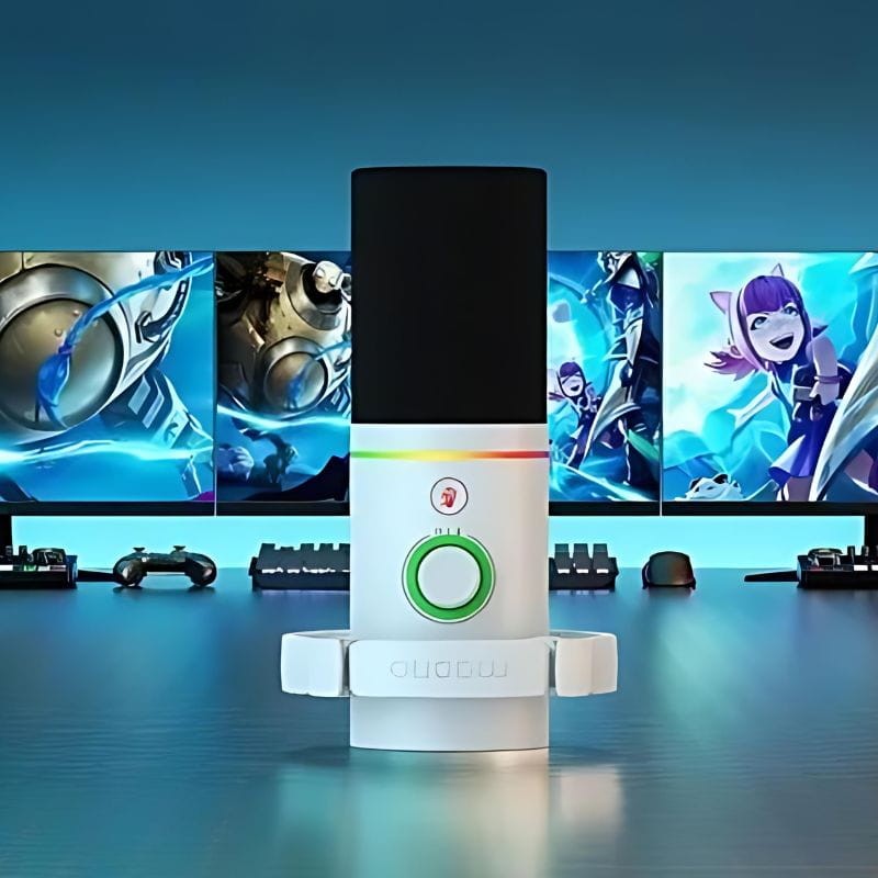 Maono PD200x RGB Blanco - Micrófono USB para Grabación y Transmisión en PC - Ítem3