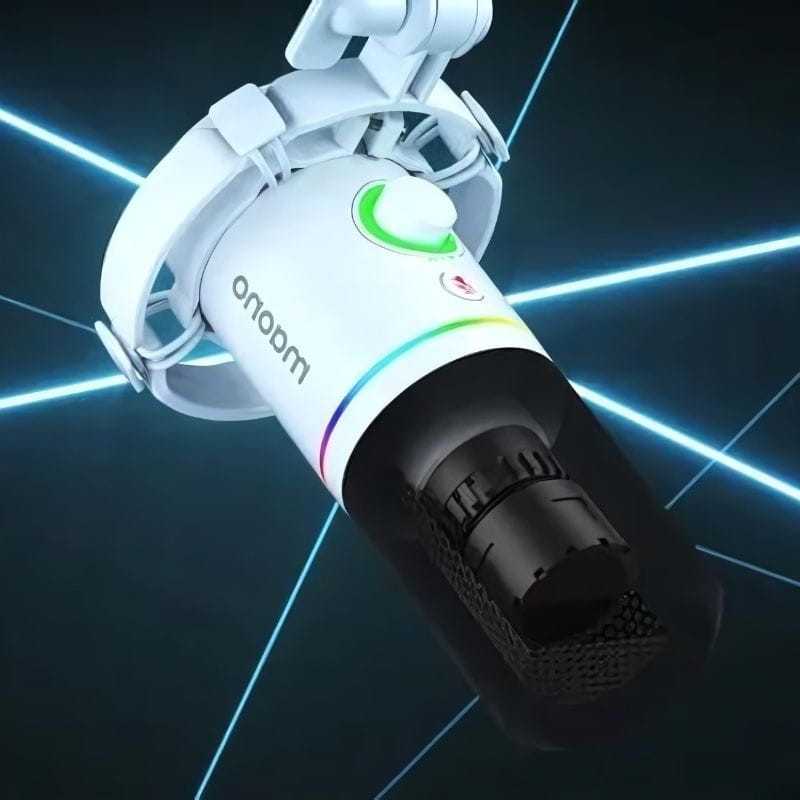 Maono PD200x RGB Blanco - Micrófono USB para Grabación y Transmisión en PC - Ítem7