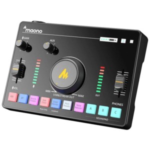Maono AMC2 Neo Preto - Misturador de Som