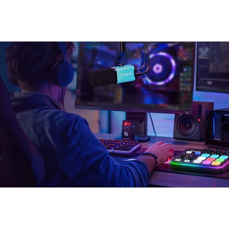 Maono PD100X RGB Noir - Microphone - Ítem6