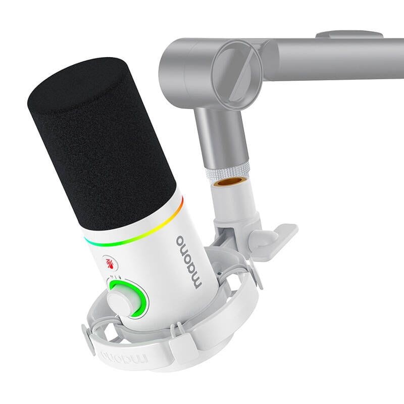 Maono PD200x RGB Blanco - Micrófono USB para Grabación y Transmisión en PC - Ítem2