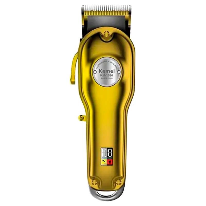 Tondeuse Cheveux Kemei Clipper KM-1986 Or - Ítem
