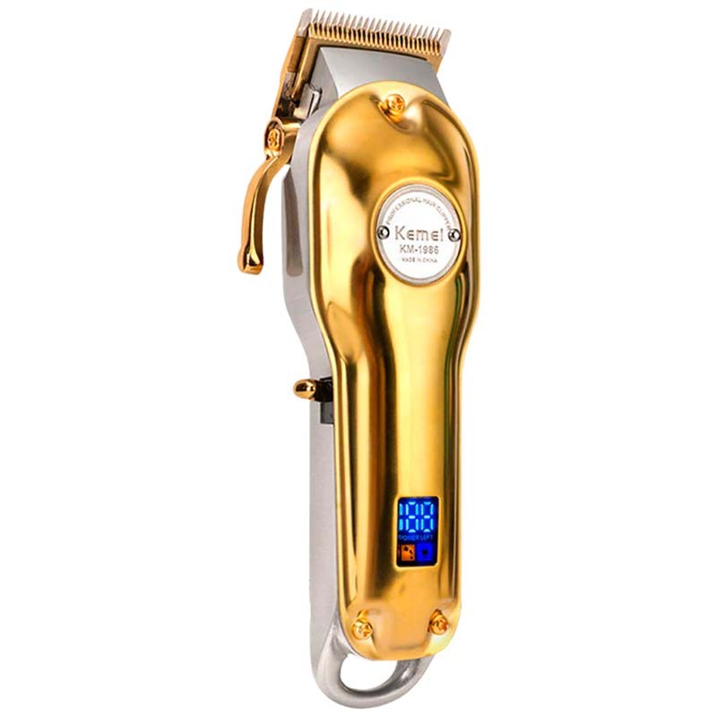 Tondeuse Cheveux Kemei Clipper KM-1986 Or - Ítem1