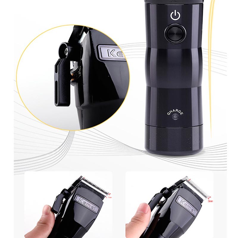 Machine de Tondeuse à Cheveux Kemei KM-2850 Réglable - Ítem3