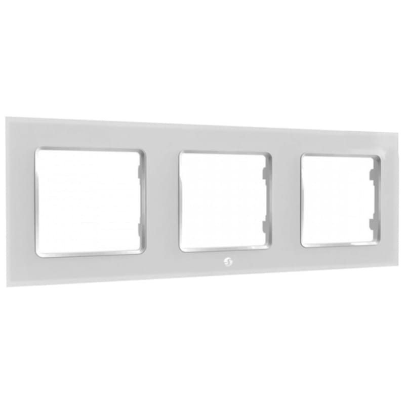 Interruptor Quadro Shelly Wall Frame 3 Branco - Item