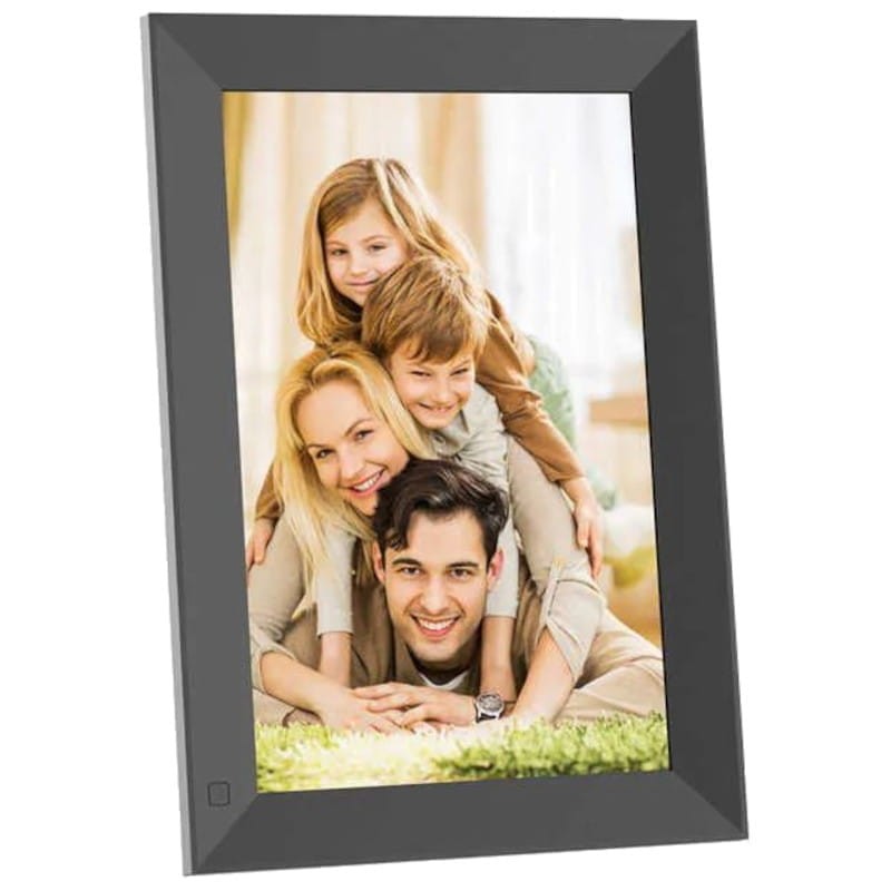 Cadre photo numérique avec WiFi écran tactile IPS HD 1280x800 de 10,1 pouces. Carte mémoire de 32 Go incluse - Couleur noire. - Ítem