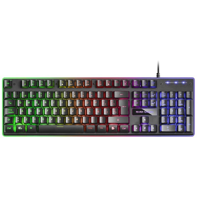 Kit de teclado, mouse, mouse pad e fone de ouvido Mars Gaming MCPEXES Preto - Item1