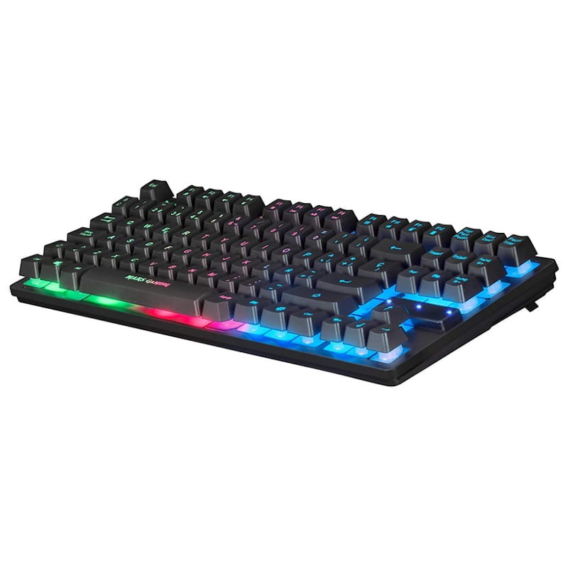 Combo Teclado con cable y Ratón Mars Gaming MCPTKLES RGB 3200DPI Diseño TKL Español USB - Ítem1