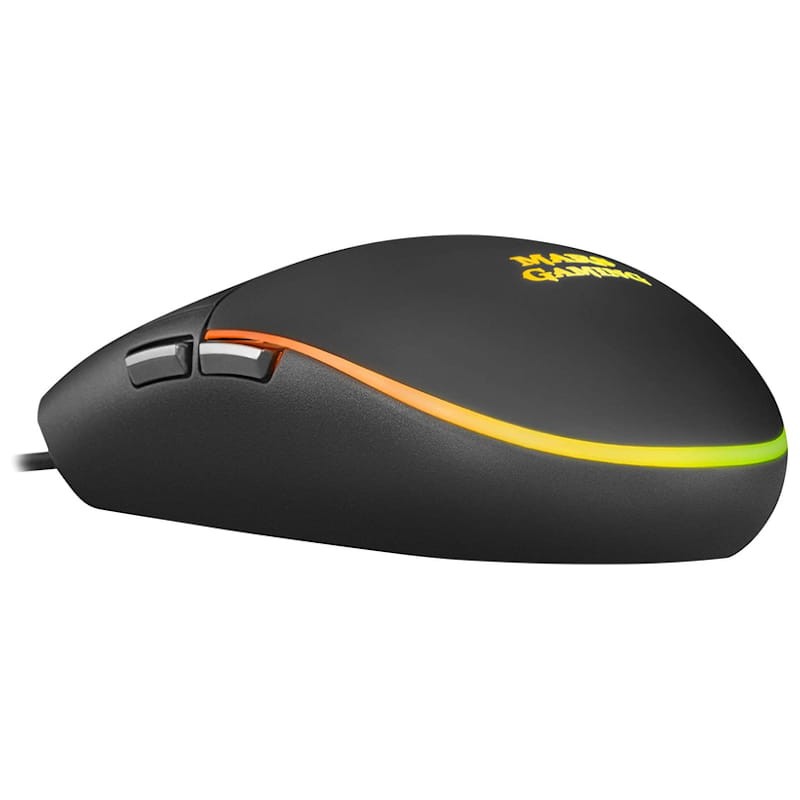 Combo Teclado con cable y Ratón Mars Gaming MCPTKLES RGB 3200DPI Diseño TKL Español USB - Ítem4