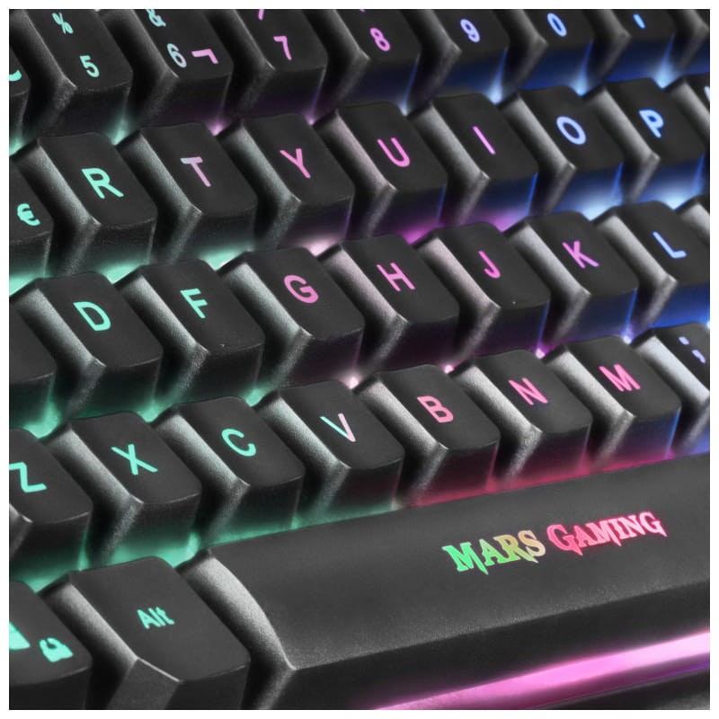 Kit Clavier Portugais RVB + Souris Mars Gaming MCPTKLPT USB - 3200 DPI - Ítem2