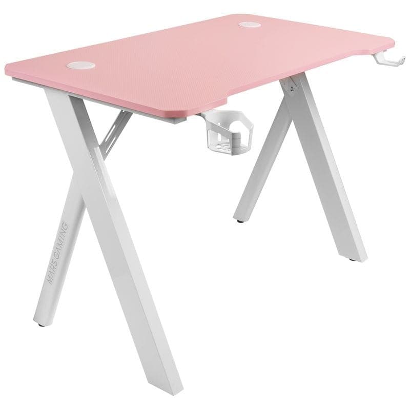 Mesa de jogo Mars Gaming MGD 100 RGB - Rosa Lado esquerdo