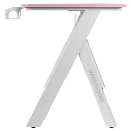 Mesa Gaming Mars Gaming MGD 100 RGB - Perfil Rosa
