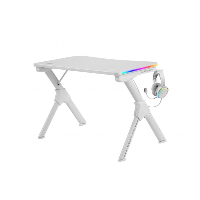 Mars Gaming MGDRGB Blanc - Bureau de jeu - Ítem2