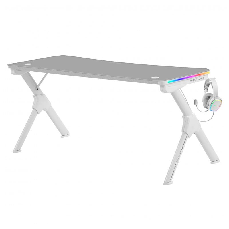 Mars Gaming MGDXLRGB Branco - Mesa de jogos - Item1