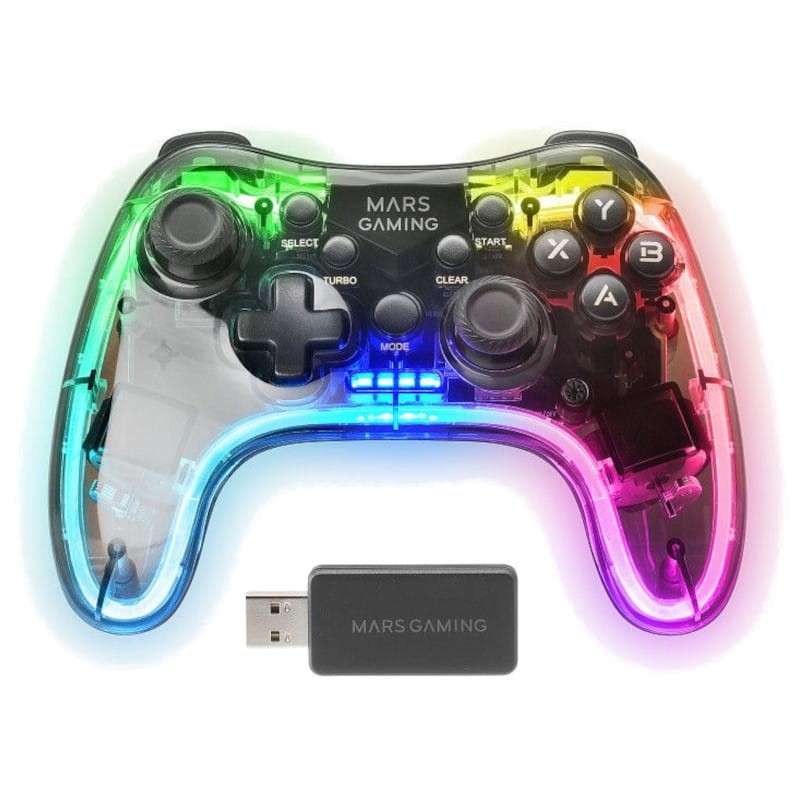 Mars Gaming MGP-24 2.4G RGB - Gamepad Inalámbrico - Ítem