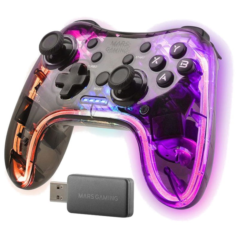 Mars Gaming MGP-24 2.4G RGB - Gamepad Inalámbrico - Ítem3