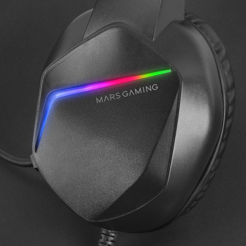 Mars Gaming MH122 FRGB Negro - Auriculares Gaming - Ítem3