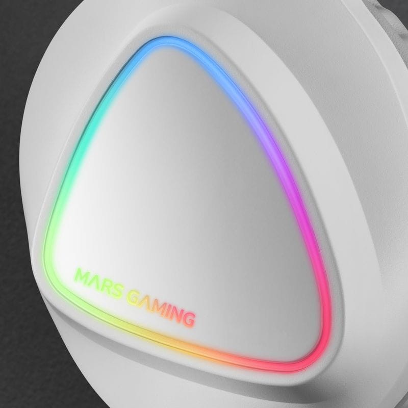 Mars Gaming MH222 RGB Blanco - Auriculares Gaming - Ítem4