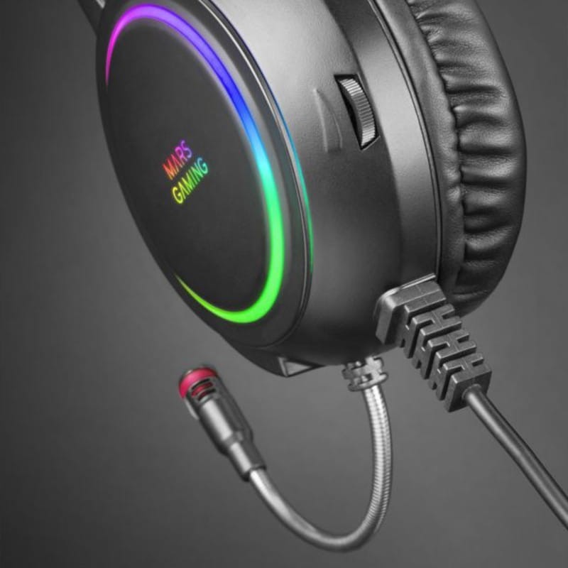 Mars Gaming MHRGB RGB Negro - Auriculares Gaming - Ítem3