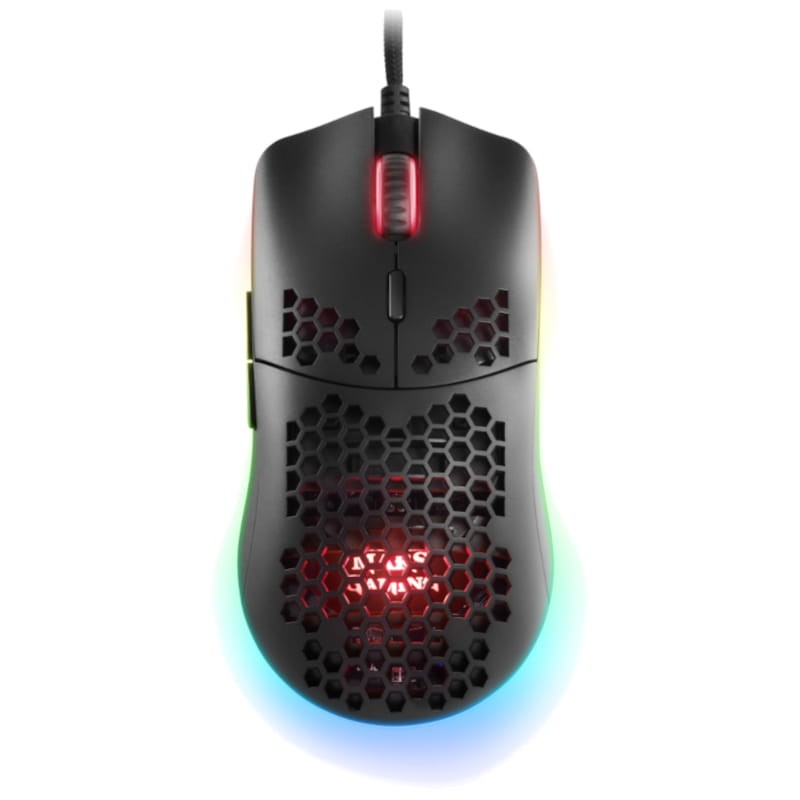 Mars Gaming MMAX USB RGB Negro - Ratón Gaming - 12400 DPI - Ítem