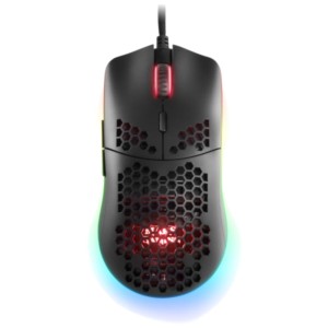 Mars Gaming MMAX USB RGB Preto - Rato para jogos - 12400 DPI