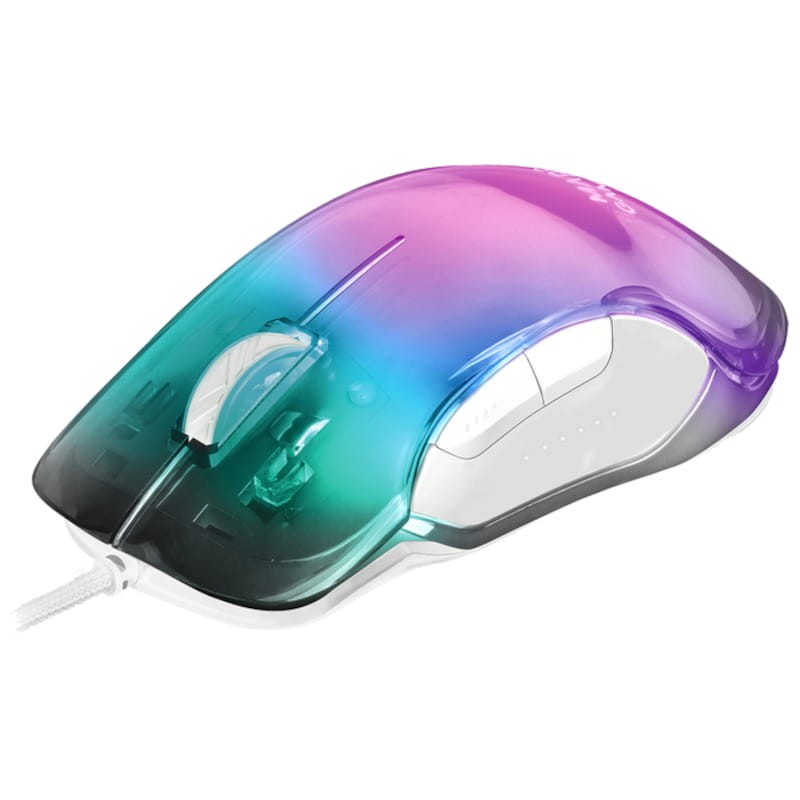 Mars Gaming MMGLOWW USB RGB Branco - Rato para jogos - 12800 DPI - Item2