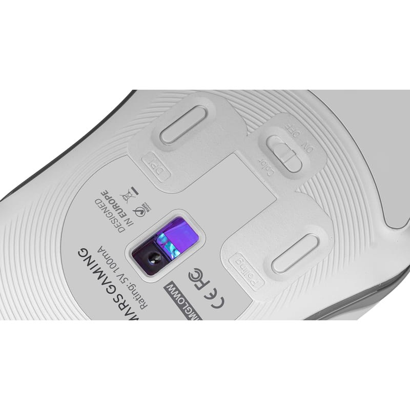 Mars Gaming MMGLOWW USB RGB Blanc - Souris de jeu - 12800 DPI - Ítem4