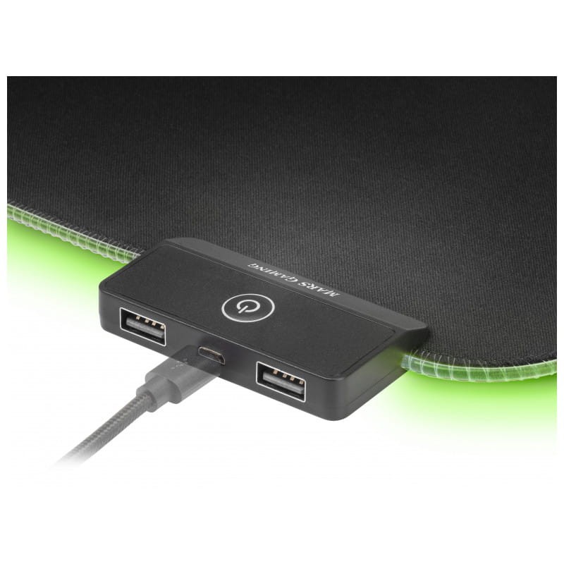 Mars Gaming MMPRGB2 USB 2.0 Negro - Alfombrilla de ratón - Ítem3