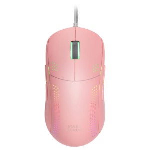 Mars Gaming MMPRO USB RGB Rosa - Ratón Gaming - 32000 DPI