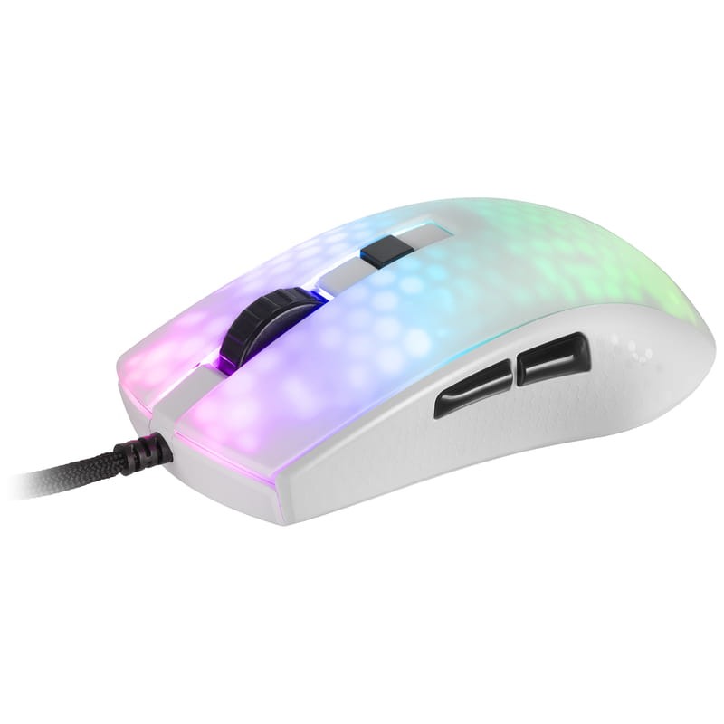 Mars Gaming MMRW USB RGB Branco - Rato para jogos - 12800 DPI - Item3