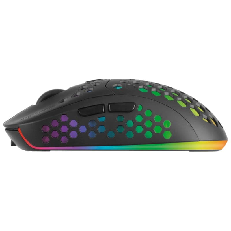 Mars Gaming MMW3 Wireless 3200DPI Noir Vue du côté droit