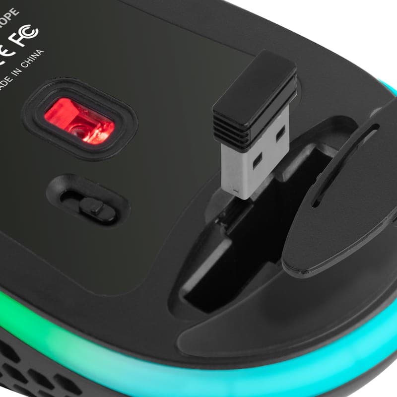 Capteur optique noir sans fil Mars Gaming MMW3 3200DPI