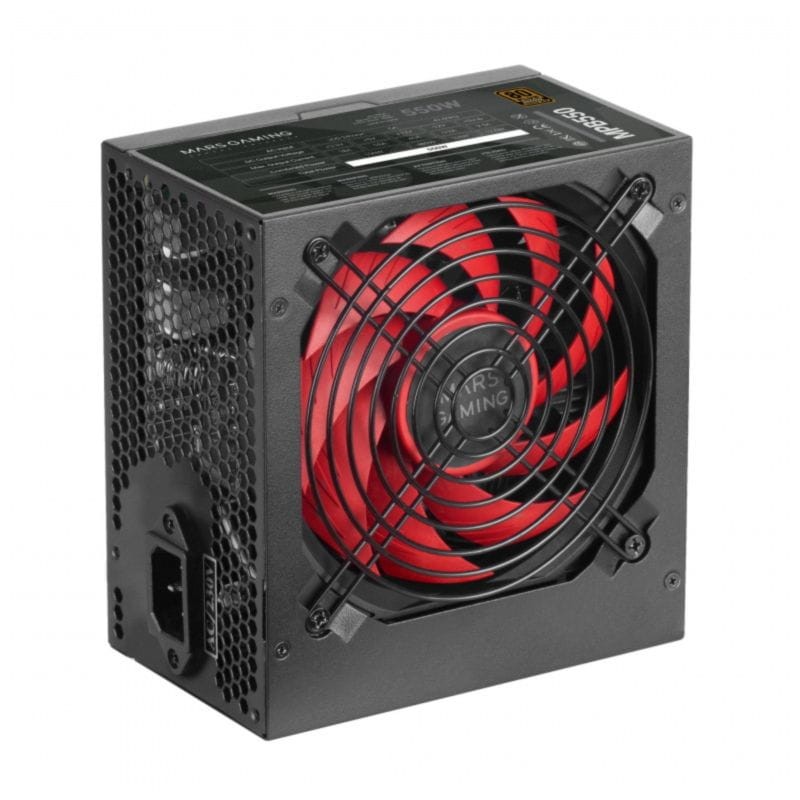 Fuente de alimentación Mars Gaming MPB550 550W Negro - Ítem3
