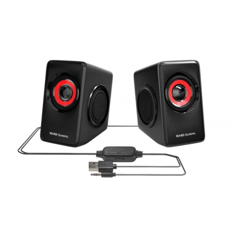 Mars Gaming MS1 Preto, - Altifalante Gaming - Item