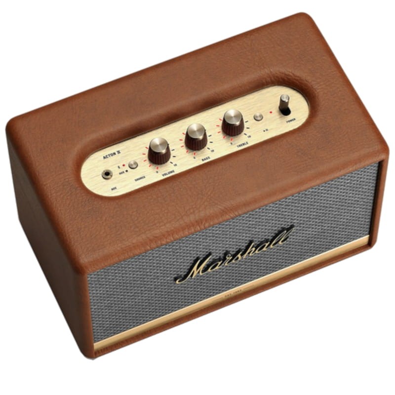 Enceinte Bluetooth Marshall Acton II au design classique Brun