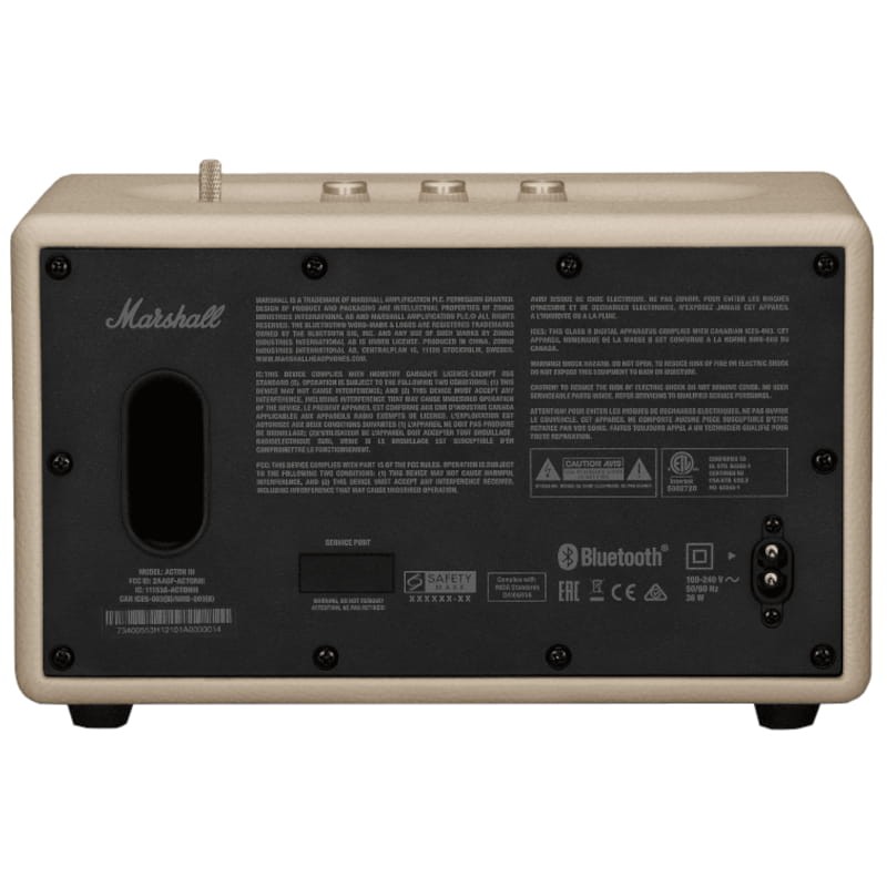Enceinte Bluetooth Marshall Acton III Crème - Ítem4