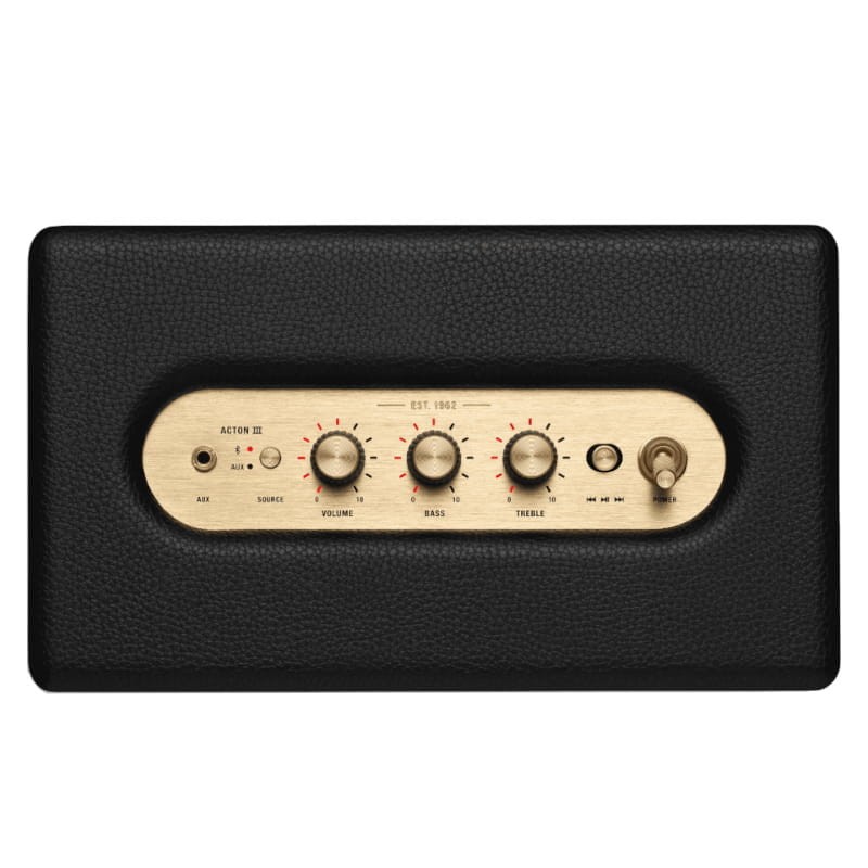 Coluna Bluetooth Marshall Acton III Preto - Item4