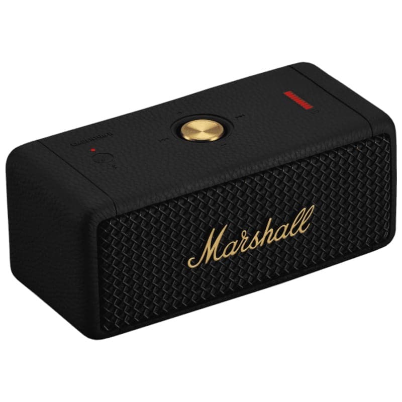 Marshall Emberton II Coluna Bluetooth Preto vista frontal direita