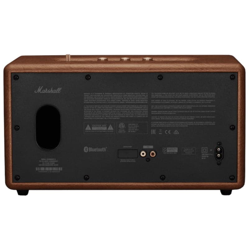 Marshall Stanmore III Altavoz Bluetooth Marrón vista trasera