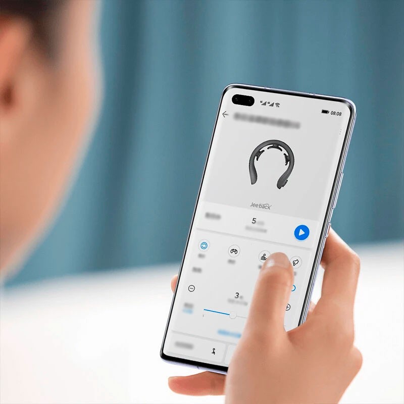 Masajeador de Cuello Huawei Jeeback G5 en color Blanco - Ítem4