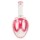 Máscara de Snorkel Kids XS - Cor Turquesa e Rosa - Item1