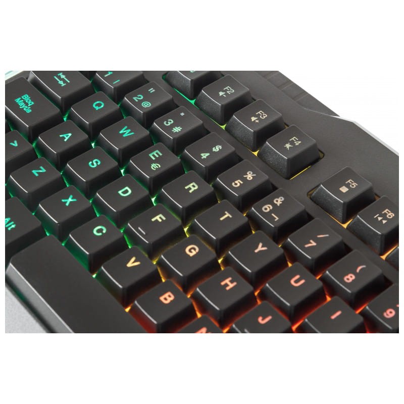 Kit de Teclado Gaming, Ratón RGB, Auriculares Gaming y Alfombra XL Mars Gaming MCPRGB2 Negro - Ítem4