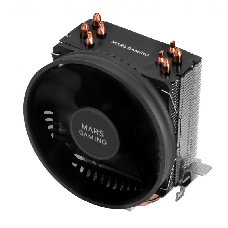 Ventilador de PC Mars Gaming MCPUBK, Dissipador profissional para CPU, ventilador 11 cm, Preto - Item1
