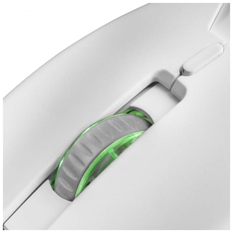 Mars Gaming MCPXWES Kit Clavier et Souris Blanc Détail de la roue