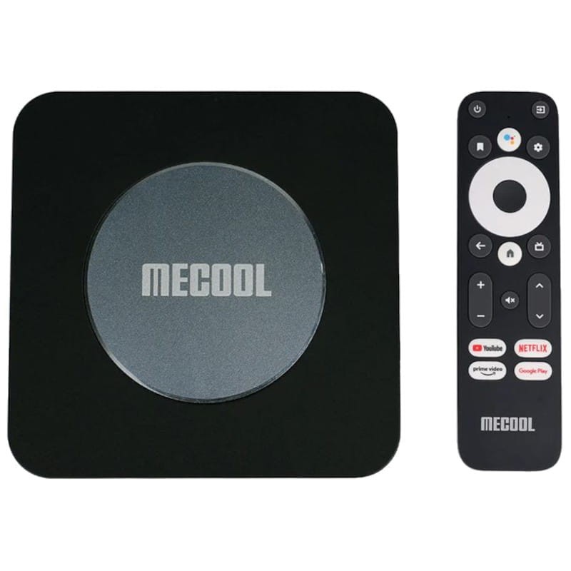 Mecool KM2 Plus S905X4-B 2GB/16GB Certificado Netflix 4K e Google Android 11 - Android TV - Item