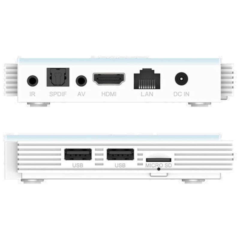 Mecool KM2 Plus Deluxe 4GB/32GB Certificado Netflix Android 11 Blanco - Android TV - Ítem4