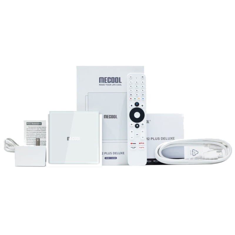 Mecool KM2 Plus Deluxe 4GB/32GB Certificado Netflix Android 11 Blanco - Android TV - Ítem6