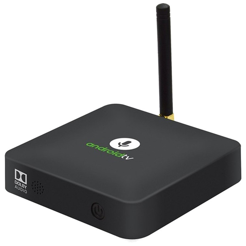 Mecool KM8 2GB/16GB Android TV 8.0 - Android TV - Certificación Google - Decodificación 4K - Widevine L1 - Búsqueda por Voz - Google Home - Plataformas Streaming - Netflix - YouTube - HDR - Certificación Audio Dolby - 2 x USB 2.0 - VP9 HW
