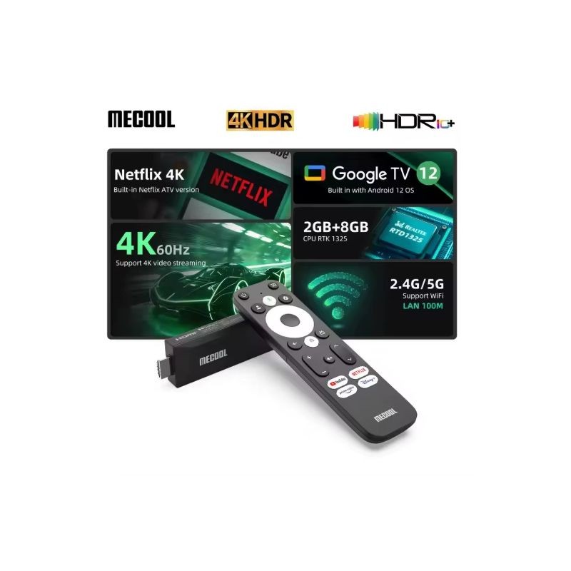 MECOOL MEgo1 Realtek RTD1325 2 GB/8 GB Google TV - Android TV Stick - Item4