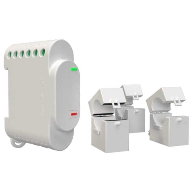 Medidor de electricidad Relé Shelly 3EM 3x 120A - Ítem1